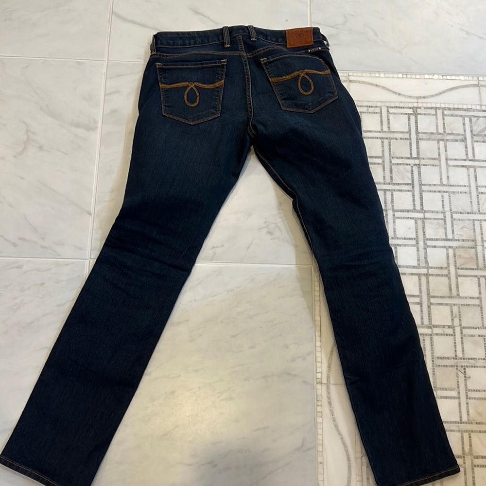 Like new lucky brand jeans, Lola, straight, size 4
